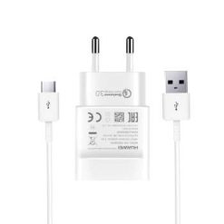 شارژر دیواری هوآوی مدل HW-059200EHQ-QC3 به همراه کابل تبدیل USB-C