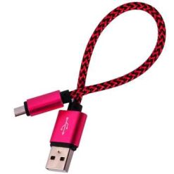 کابل تبدیل USB به MicroUSB مدل Nylon به طول 20 سانتی متر