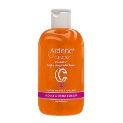 تونیک پاک کننده صورت آردن مدل ویتامین c حجم 250 میلی لیتر