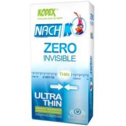 کاندوم ناچ کدکس مدل Zero Invisible  بسته 12 عددی