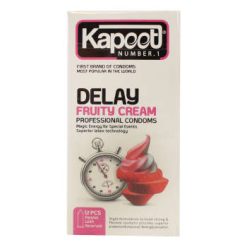 کاندوم کاپوت مدل Delay Fruty Cream بسته 12 عددی