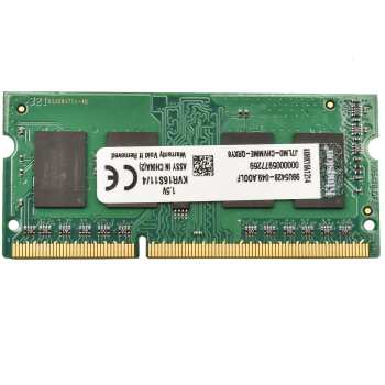 رم لپ تاپ کینگستون مدلDDR3 1600S MHz CL11 ظرفیت 4 گیگابایت رم لپ تاپ کینگستون مدلDDR3 1600S MHz CL11 ظرفیت 4 گیگابایت