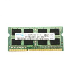 رم لپ تاپ DDR3 تک کاناله 1333 مگاهرتز  CL11 سامسونگ مدل  PC3 ظرفیت 4گیگابایت