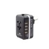 شارژر دیواری جی.تی.آر مدل UB به همراه کابل تبدیل microUSB
