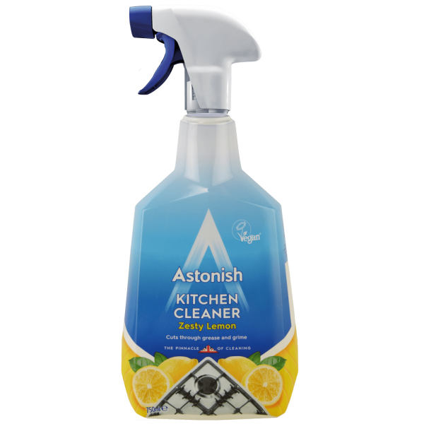 اسپری پاک کننده سطوح آشپزخانه استونیش مدل KITCHEN CLEANER حجم 750 میلی لیتر اسپری پاک کننده سطوح آشپزخانه استونیش مدل KITCHEN CLEANER حجم 750 میلی لیتر