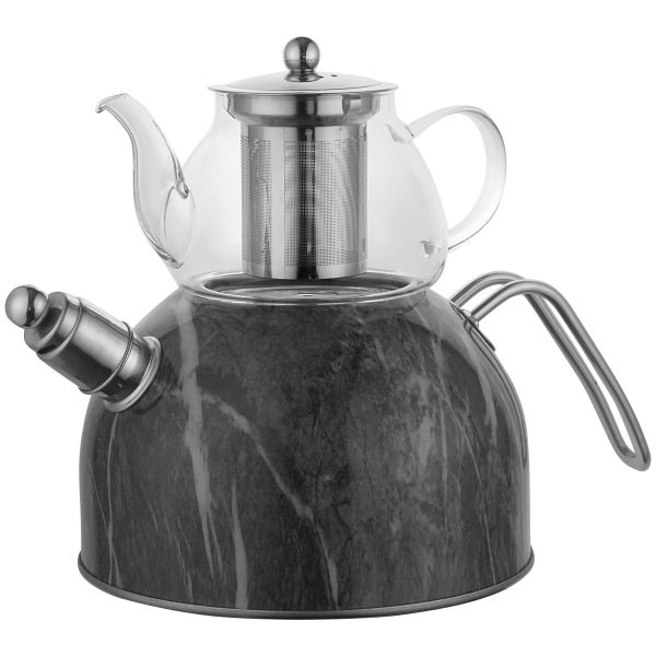 ست کتری و قوری ونتی طرح سنگ مدل 1915 ست کتری و قوری ونتی طرح سنگ مدل 1915