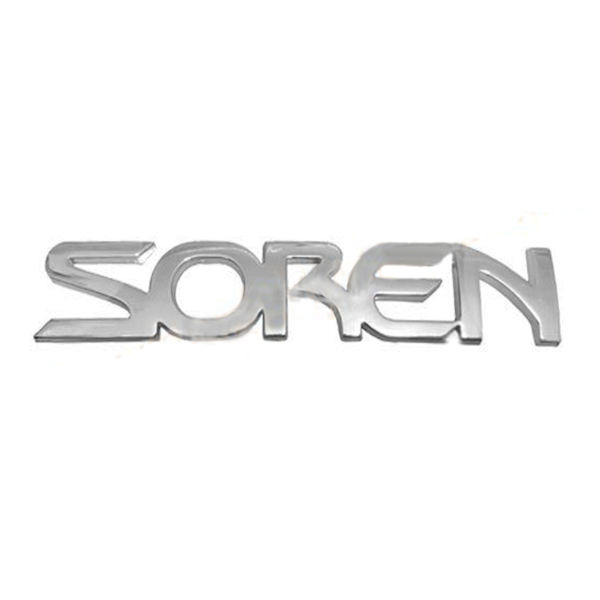 آرم عقب خودرو بیلگین طرح سورن کد 15bsorenk آرم عقب خودرو بیلگین طرح سورن کد 15bsorenk