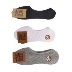 جوراب مردانه فوت کاور کد 700 مجموعه 3 عددی