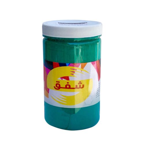 رنگ تمام پلاستیک سبز شفق کد P310 حجم 1 لیتر