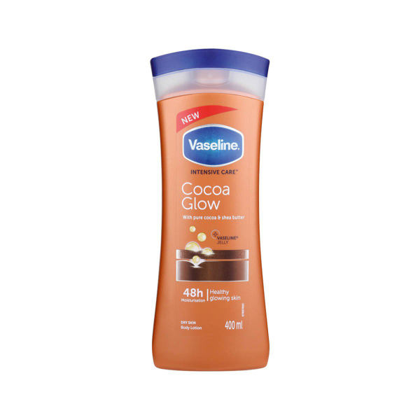 لوسیون بدن وازلین مدل Cocoa Glow حجم 400 میلی لیتر لوسیون بدن وازلین مدل Cocoa Glow حجم 400 میلی لیتر