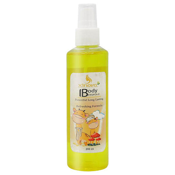 بادی پرفیوم ژینووا مدل زرافه حجم 200 میلی لیتر بادی پرفیوم ژینووا مدل زرافه حجم 200 میلی لیتر