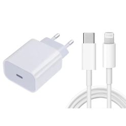 شارژر دیواری مدل 20W به همراه کابل تبدیل لایتنینگغیر اصل