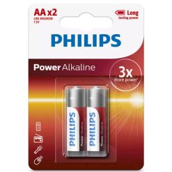 باتری قلمی فیلیپس مدل LR06P2B/97 بسته 2 عددی
