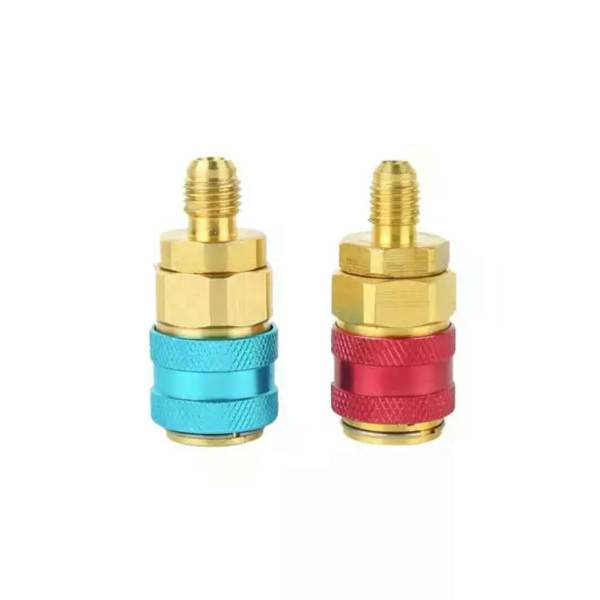 کوپلینگ شارژ گاز کد r134 مجموعه دو عددی کوپلینگ شارژ گاز کد r134 مجموعه دو عددی