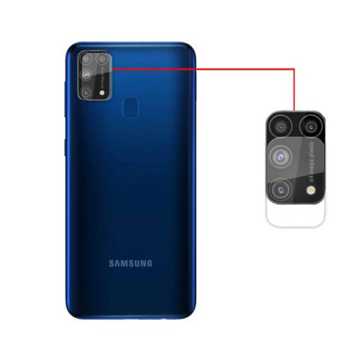 محافظ لنز دوربین مدل bt-m31 مناسب برای گوشی موبایل سامسونگ Galaxy m31