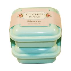 ظرف در دار کوچک مرسه طرح kitchen ware بسته 2 عددی