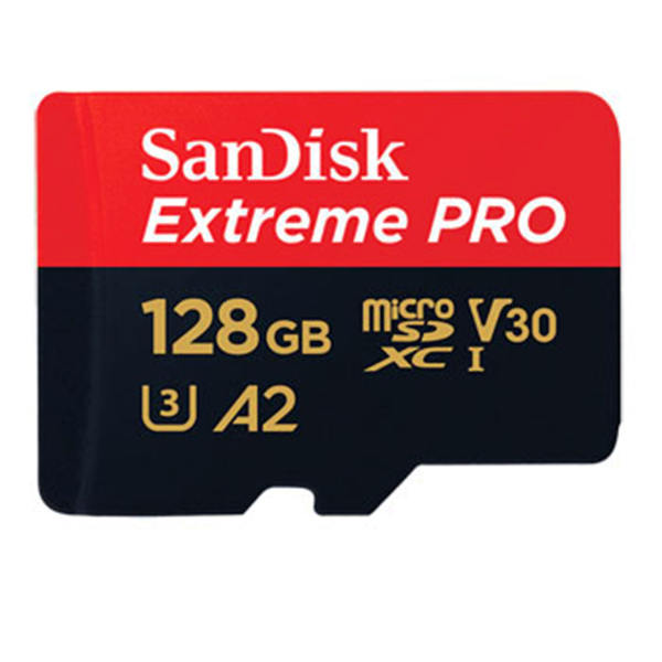 کارت حافظه microSDXC سن دیسک مدل Extreme PRO کلاس A2 استاندارد UHS-I U3 سرعت 170MBs ظرفیت 128 گیگابایت کارت حافظه microSDXC سن دیسک مدل Extreme PRO کلاس A2 استاندارد UHS-I U3 سرعت 170MBs ظرفیت 128 گیگابایت