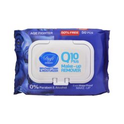 دستمال مرطوب دافی مدل Q10 blueberry بسته 50 عددی