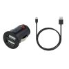 شارژر فندکی الدینیو مدل DL-C29 به همراه کابل تبدیل microUSB
