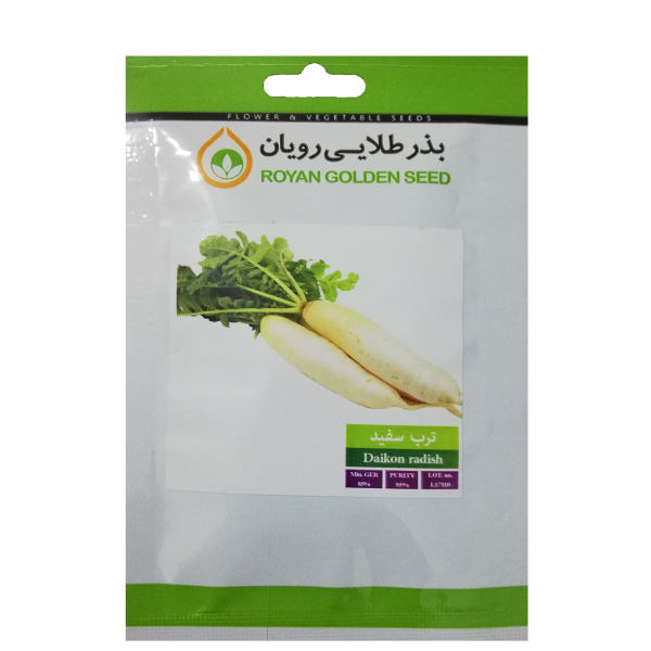 بذر ترب سفید بذر طلایی رویان کد BZT-111 بذر ترب سفید بذر طلایی رویان کد BZT-111