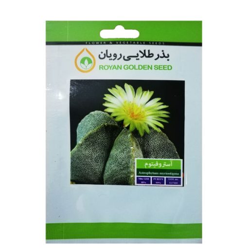 بذر کاکتوس آستروفیتوم بذر طلایی رویان کد BZT-120