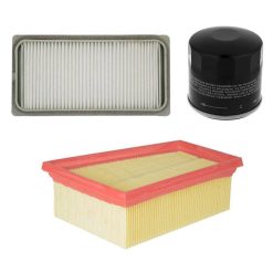 فیلتر هوا خودرو مدل S67 مناسب برای L90 و رنو ساندرو و مگان 1600و استپ وی به همراه فیلتر کابین و فیلتر روغن