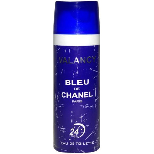 اسپری خوشبو کننده بدن مردانه والانسی مدل Bleu De Chanel حجم 200 میلی لیتر