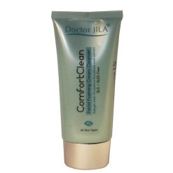 کرم پاک کننده صورت دکتر ژیلا مدل comfortclean حجم 100 میلی لیتر
