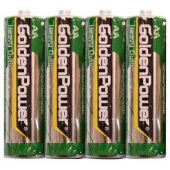 باتری قلمی گلدن پاور مدل Eco TotalHeavy Duty بسته 4 عددی