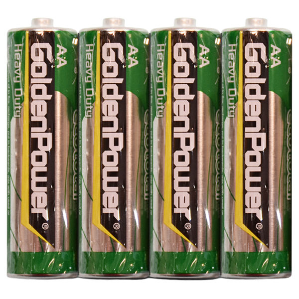 باتری قلمی گلدن پاور مدل Eco TotalHeavy Duty بسته 4 عددی باتری قلمی گلدن پاور مدل Eco TotalHeavy Duty بسته 4 عددی