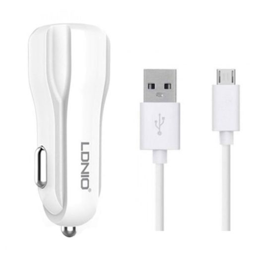 شارژر فندکی مدل C331 به همراه کابل تبدیل microUSBغیر اصل