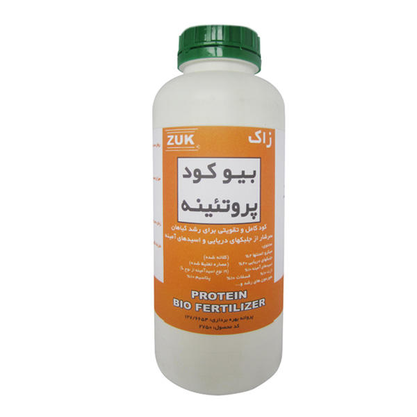 مکمل بیو کود زاک کد Z 2750حجم 1000 میلی لیتر مکمل بیو کود زاک کد Z 2750حجم 1000 میلی لیتر