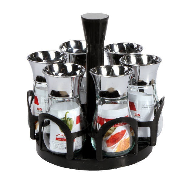 ست جای ادویه 7 پارچه کاپریس کد 12662 ست جای ادویه 7 پارچه کاپریس کد 12662