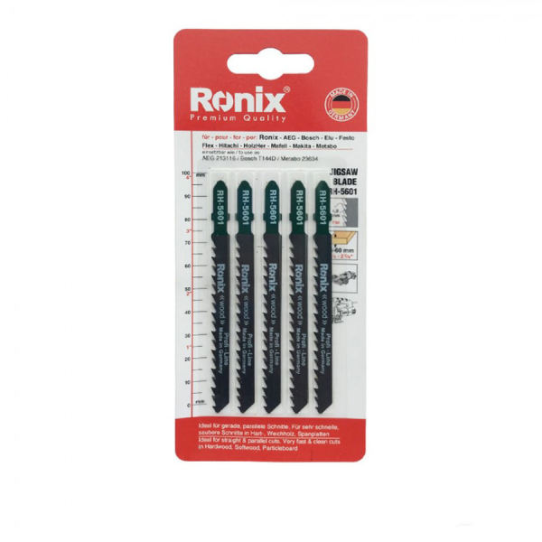 تیغ اره عمودبر چوب رونیکس مدل RH-5601 بسته 5 عددی تیغ اره عمودبر چوب رونیکس مدل RH-5601 بسته 5 عددی