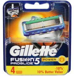 تیغ یدک ژیلت مدلFusion Proglide Power 5 ‏بسته 4 عددی