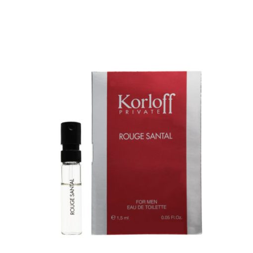 عطر جیبی مردانه کارلوف مدل Rouge Santal حجم 1.5 میلی لیتر