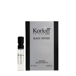 عطر جیبی مردانه کارلوف مدل Private Black Vetiver حجم 1.5 میلی لیتر