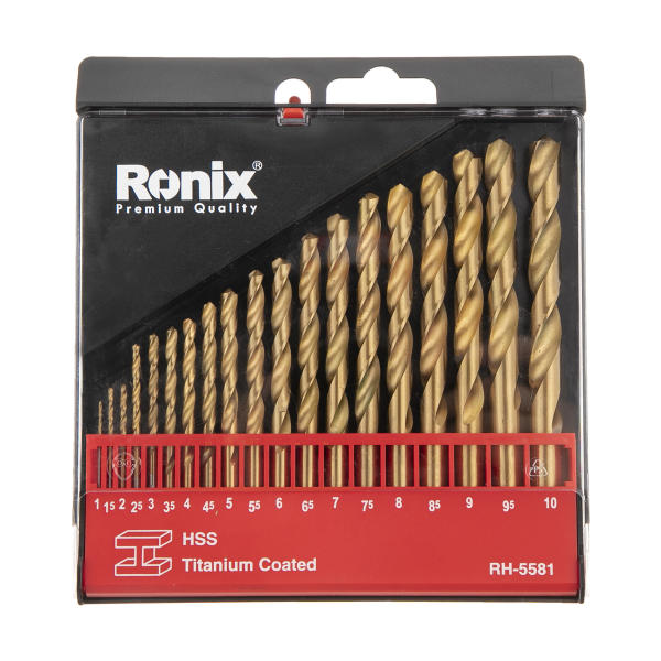 مجموعه 19عددی مته رونیکس مدل RH-5581 مجموعه 19عددی مته رونیکس مدل RH-5581