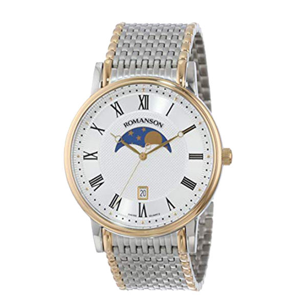 ساعت مچی عقربه ای مردانه رومانسون مدل TM1274FM1CAS1G ساعت مچی عقربه ای مردانه رومانسون مدل TM1274FM1CAS1G