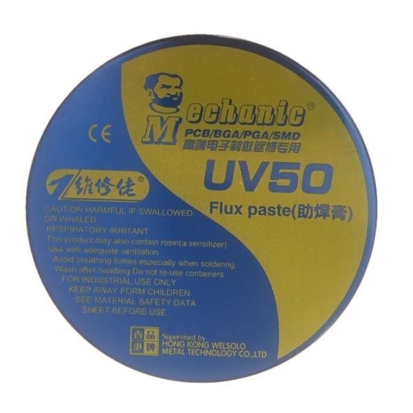 روغن فلکس مکانیک مدل UV50 وزن 35 گرم روغن فلکس مکانیک مدل UV50 وزن 35 گرم