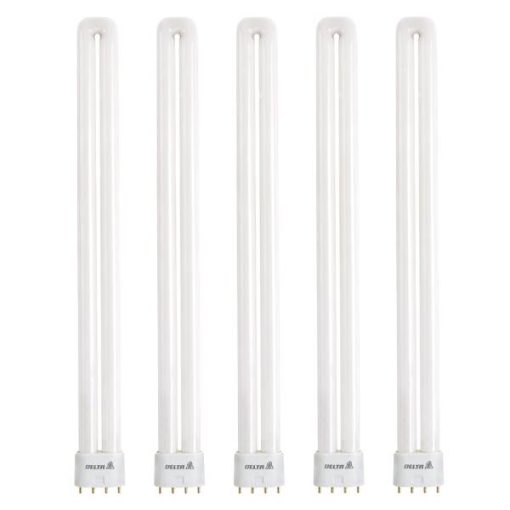 لامپ کم مصرف 36 وات دلتا مدل اف پی ال پایه 2G11 بسته 5 عددی
