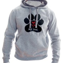 هودی مردانه به رسم طرح عشق سگ کد1102