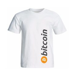 تی شرت آستین کوتاه طرح بیت کوین کد 13415