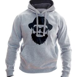 هودی مردانه به رسم طرح ریش و کلاه کد 1128