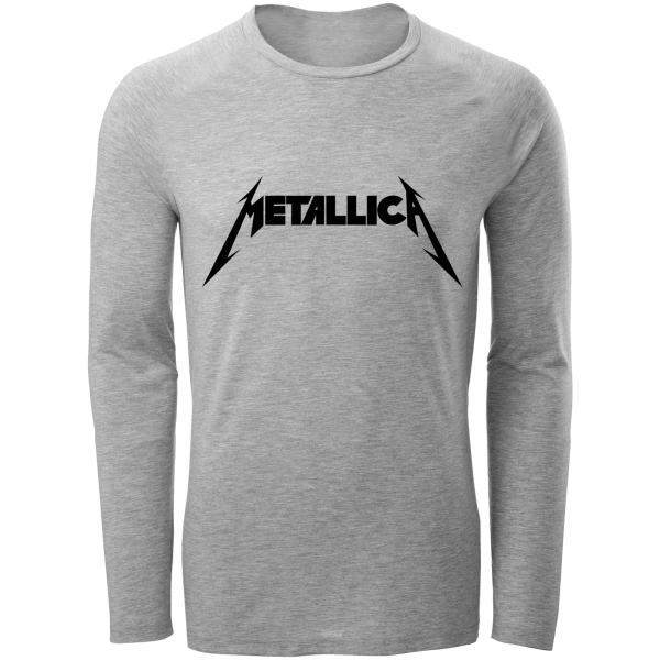 تی شرت آستین بلند مردانه طرح metallica کد S282 تی شرت آستین بلند مردانه طرح metallica کد S282
