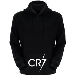 هودی مردانه طرح رونالدو کد F118 رنگ مشکیغیر اصل
