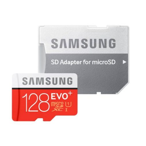 کارت حافظه microSDHC سامسونگ مدل Evo Plus کلاس 10 استاندارد UHS-I U1 سرعت 95MBps همراه با آداپتور SD ظرفیت 128 گیگابایت