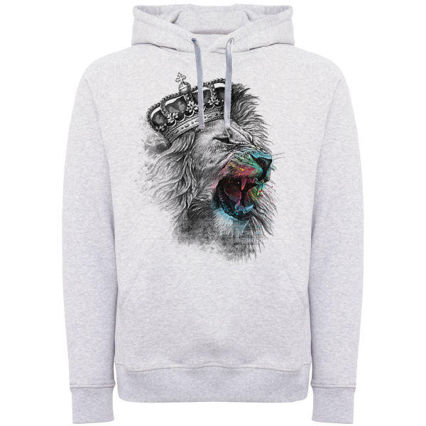 هودی مردانه طرح شیر کد W114 هودی مردانه طرح شیر کد W114