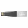 فلش مموری لایتنینگ و USB3.1 سن دیسک مدل IXPAND LUXE ظرفیت 128 گیگابایت