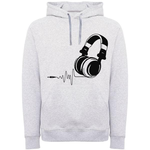 هودی مردانه طرح هدفون کد F353 هودی مردانه طرح هدفون کد F353